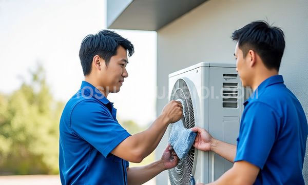 thợ vệ sinh máy lạnh phường Long Bình
