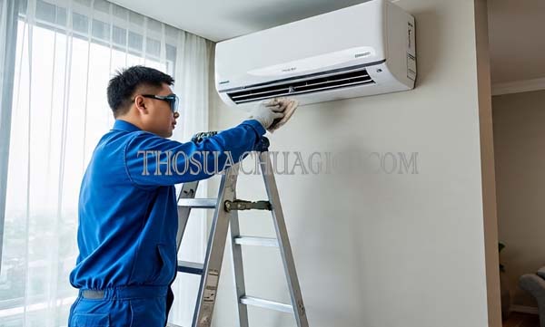 thợ vệ sinh máy lạnh phường long thạnh mỹ giá rẻ