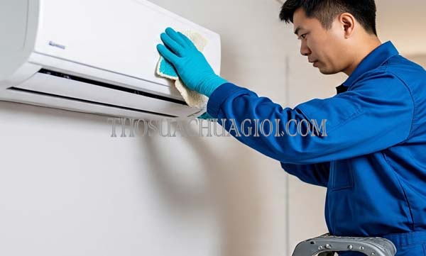thợ vệ sinh máy lạnh phường phước bình uy tín