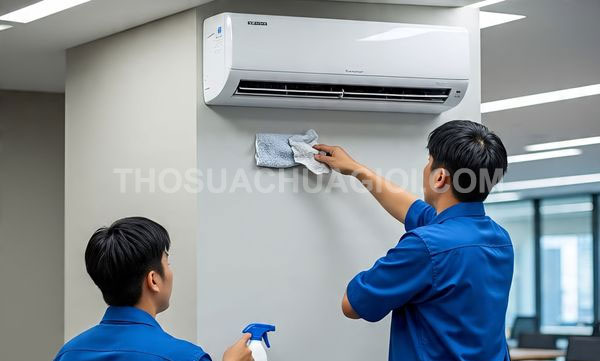 thợ vệ sinh máy lạnh phường Phước Long