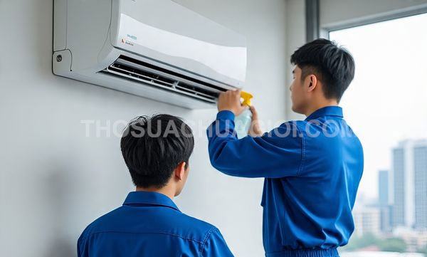 Thợ vệ sinh máy lạnh phường Tam Bình