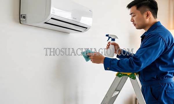 thợ vệ sinh máy lạnh phường tân chánh hiệp giá rẻ