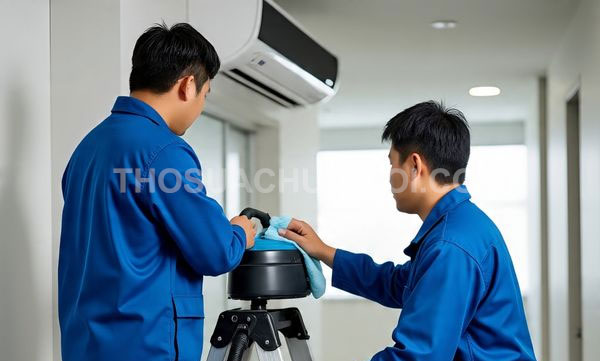 Thợ vệ sinh máy lạnh phường Tân Hưng mới gọi 10 phút có mặt