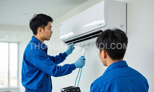 thợ vệ sinh máy lạnh phường Tân Mỹ