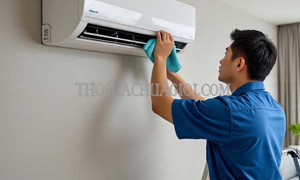 Thợ vệ sinh máy lạnh phường Thạnh Mỹ Lợi cũ uy tín 15 phút đến nơi