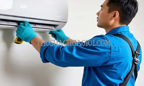 Thợ vệ sinh máy lạnh phường Trường Thạnh cũ uy tín 15 phút đến nơi