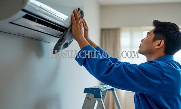 thợ vệ sinh máy lạnh phường trường thạnh uy tín