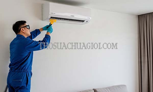 thợ vệ sinh máy lạnh tại đông hà