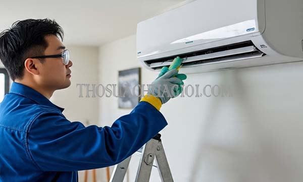 Thợ vệ sinh máy lạnh tại Đồng Hới chỉ 30 phút có mặt tận nhà