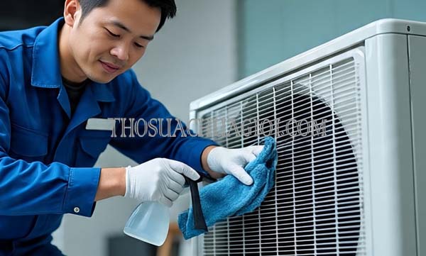 thợ vệ sinh máy lạnh tại đồng hới