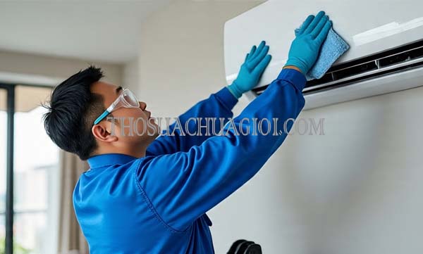 Thợ vệ sinh máy lạnh tại Hải Châu giá rẻ 20 phút có mặt