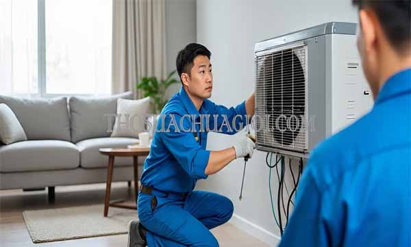 thợ vệ sinh điều hòa tại Hưng Yên