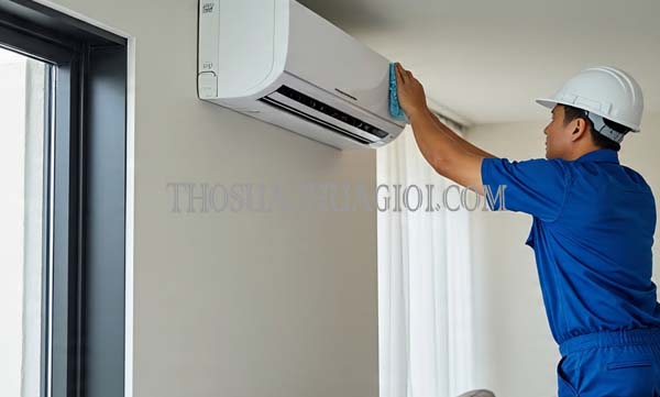 thợ vệ sinh máy lạnh tại long khánh