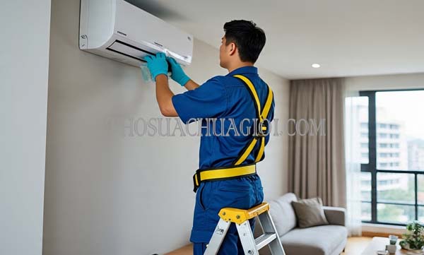 Thợ vệ sinh máy lạnh tại Ngũ Hành Sơn uy tín 15 phút đến nơi