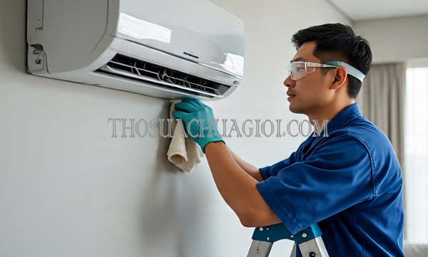 thợ vệ sinh máy lạnh tại phú quốc