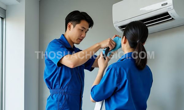 Thợ vệ sinh máy lạnh tại phường An Khánh