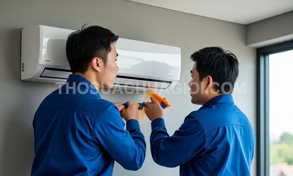 Thợ vệ sinh máy lạnh tại phường An Lạc