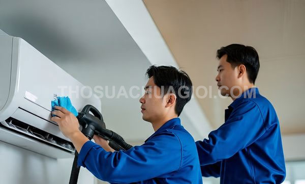 thợ vệ sinh máy lạnh tại phường Bến Thành