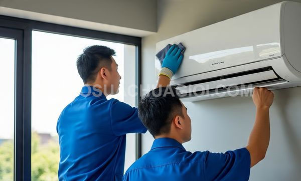 Thợ vệ sinh máy lạnh tại phường Bình Trị Đông