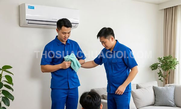Thợ vệ sinh máy lạnh tại phường Tân Sơn Nhì