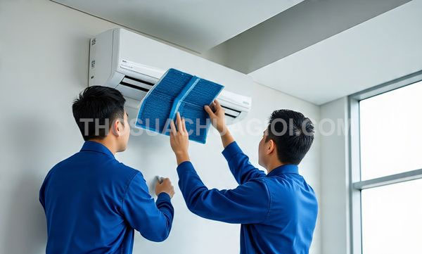 Thợ vệ sinh máy lạnh tại phường Tân Thuận