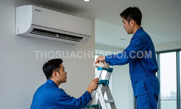 Thợ vệ sinh máy lạnh phường Tăng Nhơn Phú mới chất lượng 30 phút có