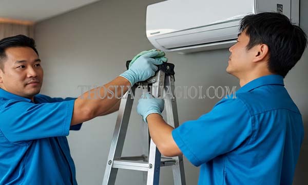 thợ vệ sinh máy lạnh tại quy nhơn giá rẻ