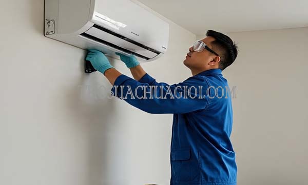 thợ vệ sinh máy lạnh tại sơn trà