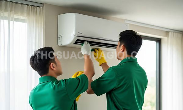 thợ vệ sinh máy lạnh tại xã Phú Hòa Đông