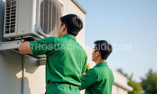 thợ vệ sinh máy lạnh tại xã Tân An Hội