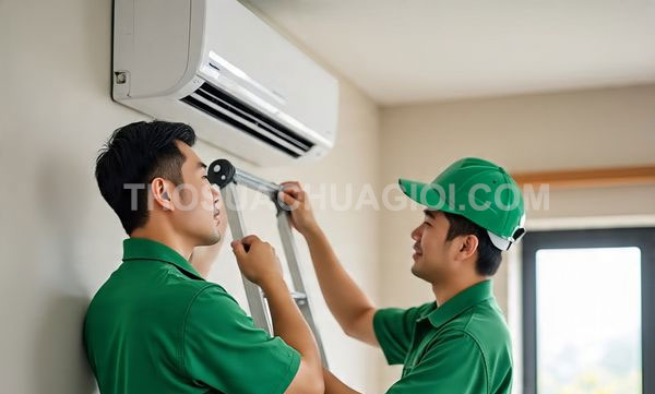 Thợ vệ sinh máy lạnh xã An Nhơn Tây