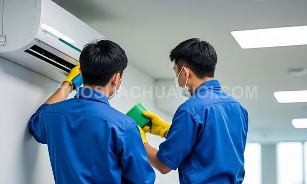 Thợ vệ sinh máy lạnh xã Bình Mỹ