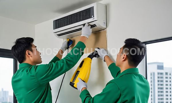 thợ vệ sinh máy lạnh xã Tân Nhựt