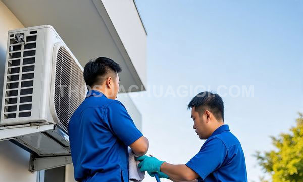 Thợ vệ sinh máy lạnh xã Tân Vĩnh Lộc