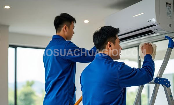 Thợ vệ sinh máy lạnh xã Vĩnh Lộc