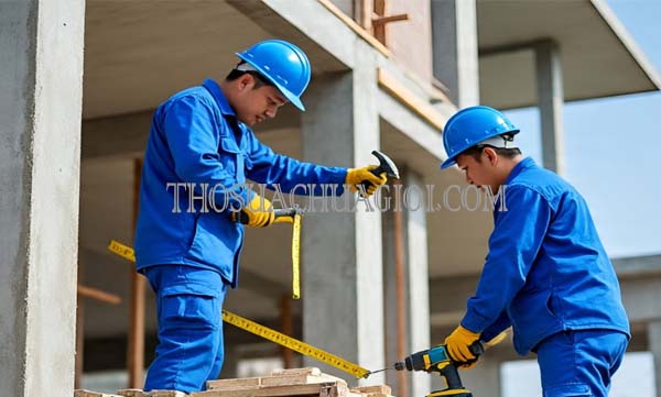 thợ xây nhà phường hiệp tân giá rẻ