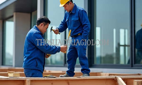 thợ xây nhà phường hiệp tân uy tín