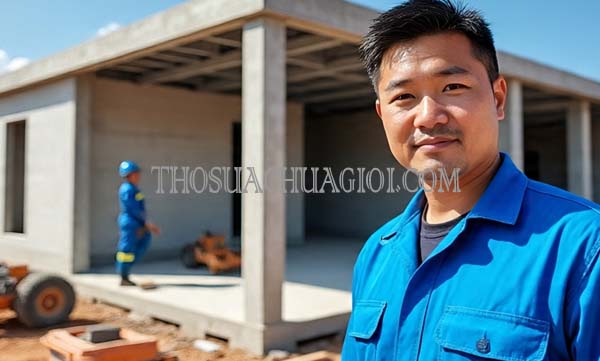 Thợ xây nhà phường Linh Đông cũ chất lượng 25 phút có