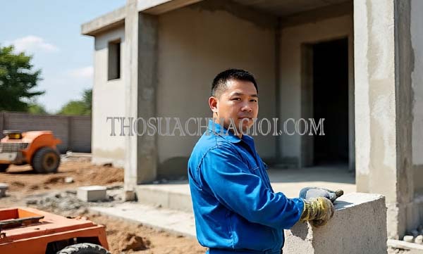 Thợ xây nhà phường Phú Hữu cũ giá rẻ 20 phút có mặt