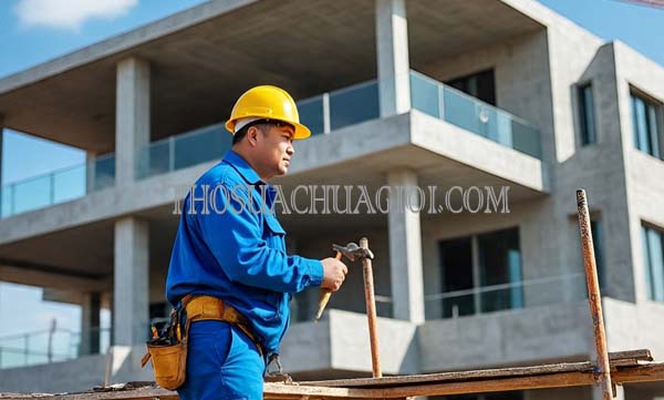 thợ xây nhà phường phú trung uy tín