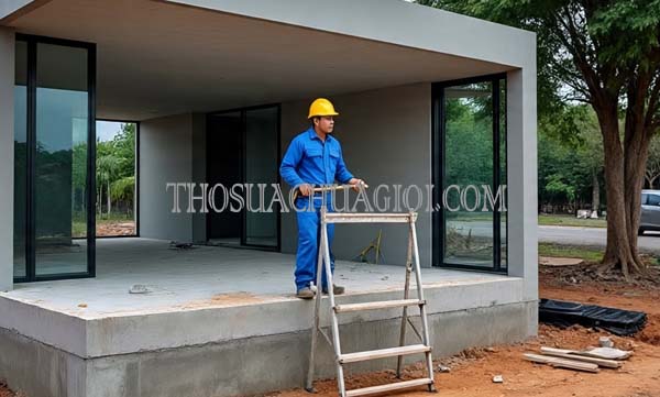 Thợ xây nhà phường Tân Thới Hòa cũ gọi 30 phút có mặt