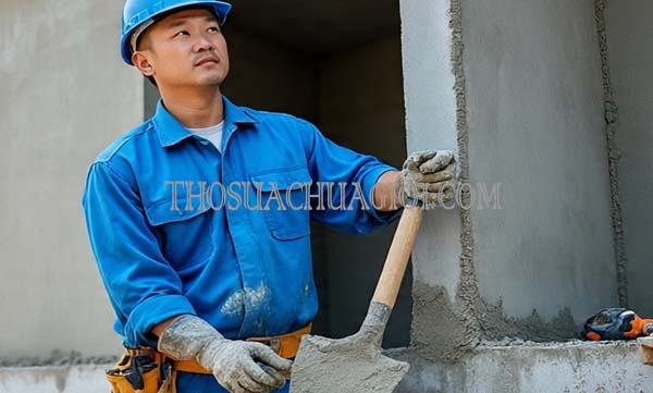 Thợ xây nhà phường Thạnh Mỹ Lợi cũ gọi 30 phút có mặt
