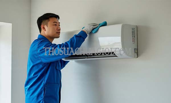 vệ sinh máy lạnh đồng xoài