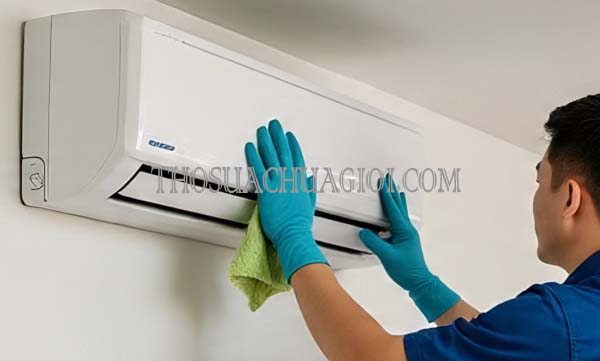 vệ sinh máy lạnh phường bình an uy tín