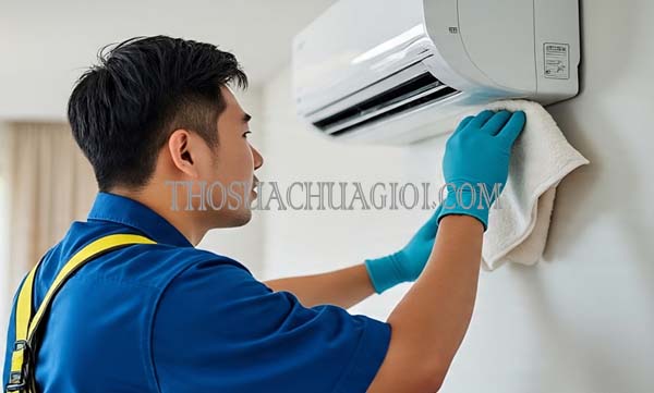 vệ sinh máy lạnh phường bình khánh