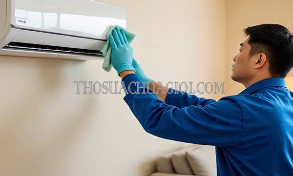 Thợ vệ sinh máy lạnh phường Tam Phú cũ gọi 30 phút có mặt