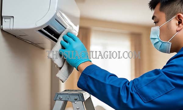 vệ sinh máy lạnh phường tân thành giá rẻ