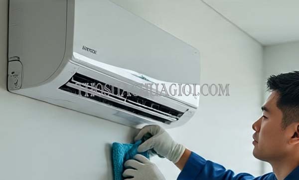 vệ sinh máy lạnh phường tân thành