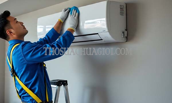 vệ sinh máy lạnh phường tân thới hòa giá rẻ
