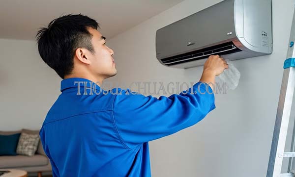 vệ sinh máy lạnh phường tân thới hòa